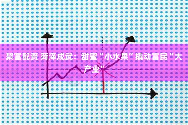 聚富配资 菏泽成武：甜蜜“小水果”撬动富民“大产业”